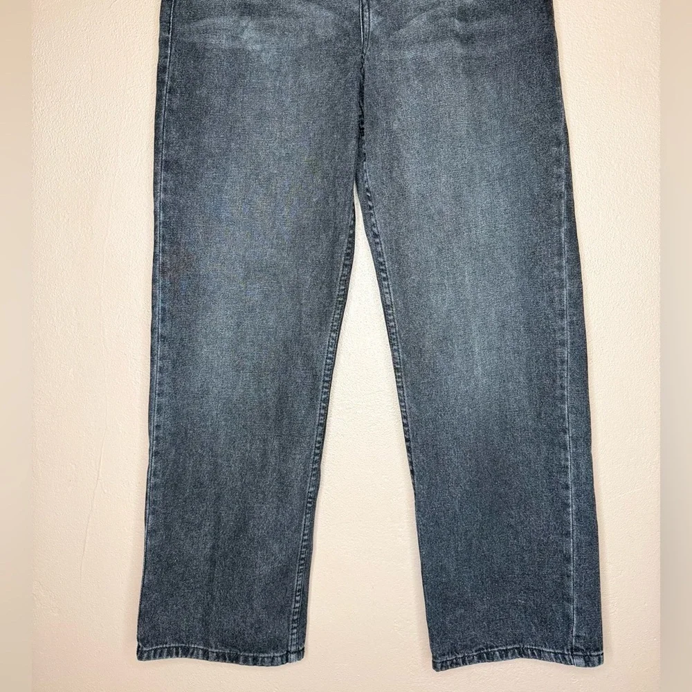 Levi's Silvertab Jeans Boy's Size 20 Reg 30x32 Gray Dark Wash Straight Baggy